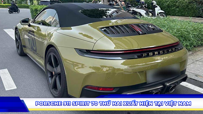 Porsche 911 Spirit 70 thứ hai xuất hiện tại Việt Nam